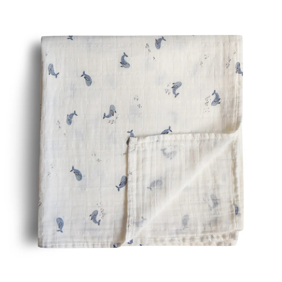 Mulltuch &quot;Swaddle Whales&quot;