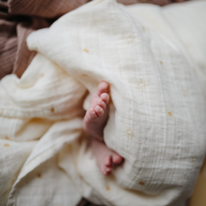 Mulltuch &quot;Swaddle Muslin Sun&quot;